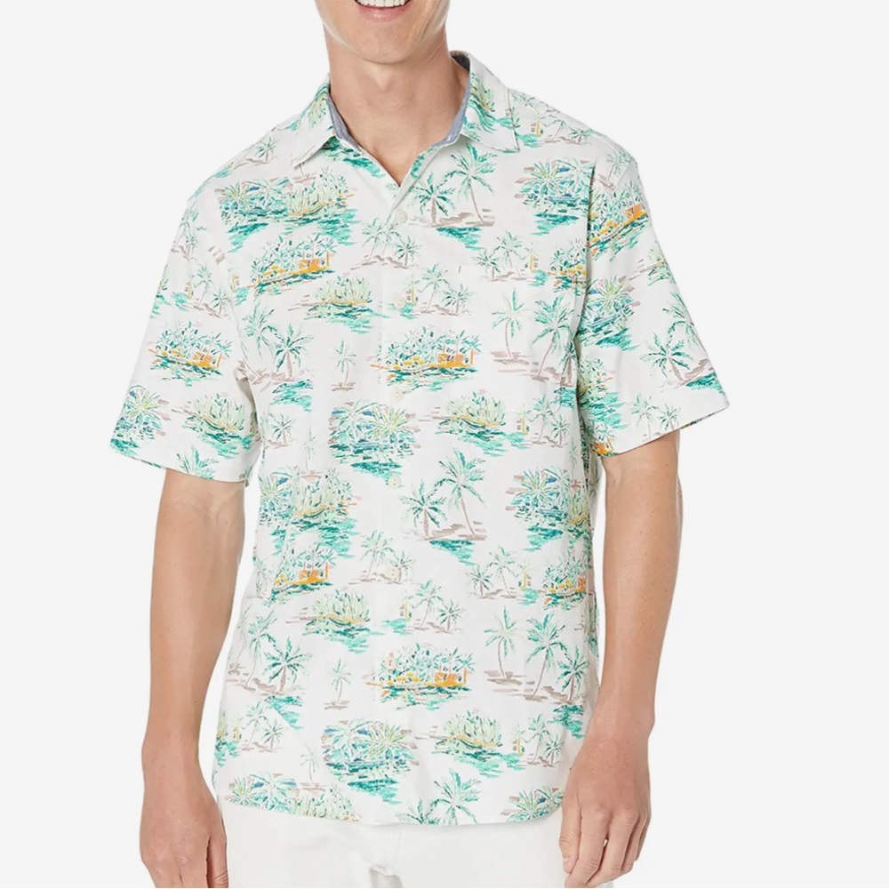 NWT Tommy Bahama Bahama Village Camp Shirt - Continental - Picture 3 of 8